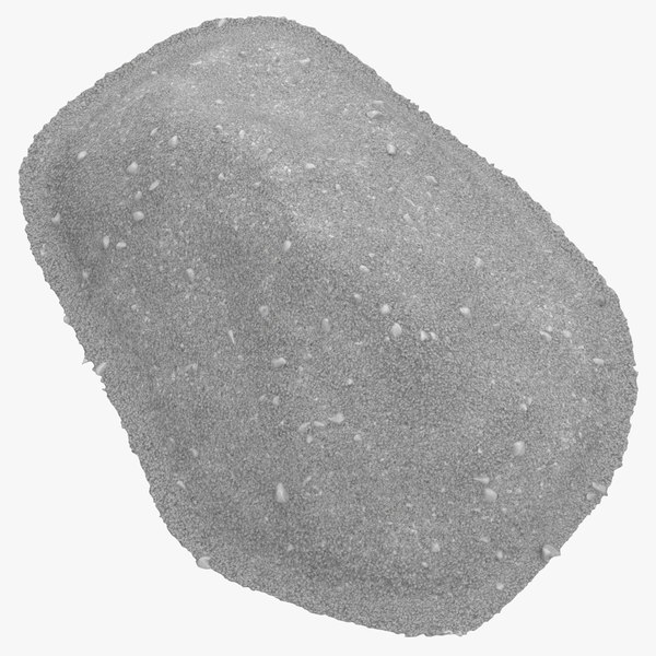 Gravel Pile Medium Clean and Dirty 3D model