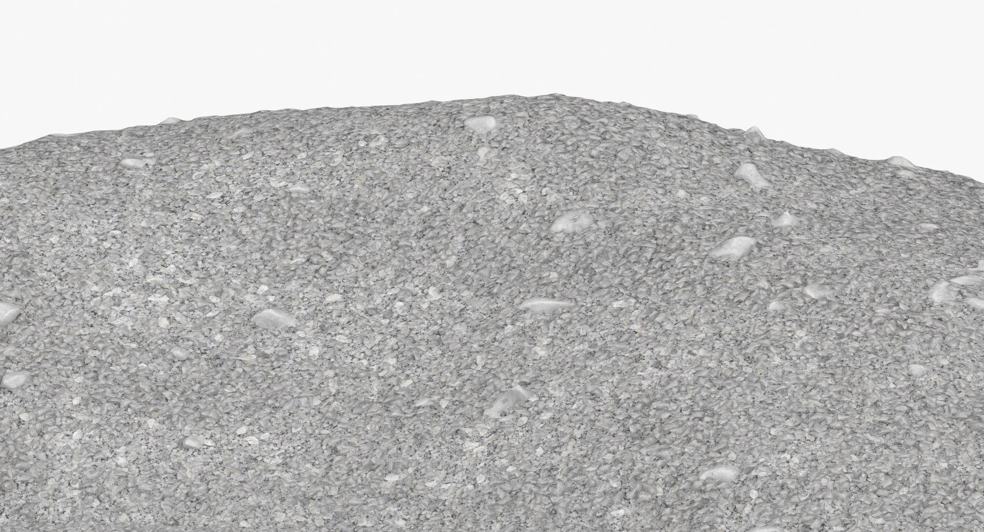 Gravel Pile Medium Clean And Dirty 3D Model TurboSquid 1864136