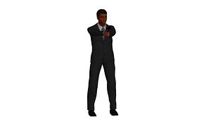 3D Man with suit