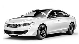 3D Peugeot 508 GT 2019