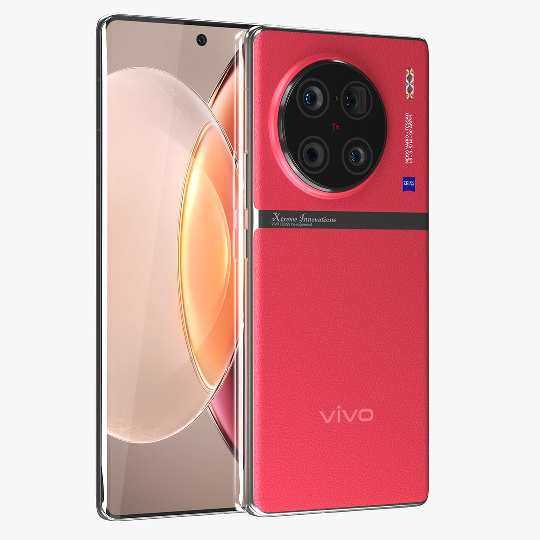 Vivo X90 Pro Plus Red Model - TurboSquid 2067003