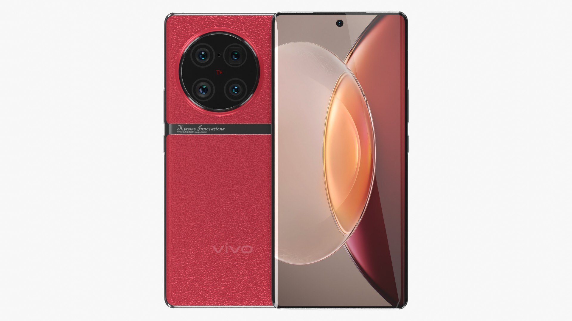 Vivo X90 Pro Plus Red Model - TurboSquid 2067003