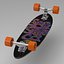 3d longboard set model