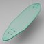 3d longboard set model