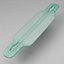 3d longboard set model