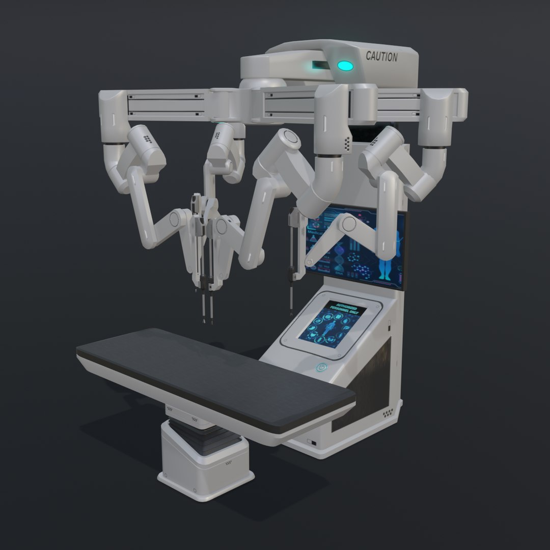 3D model Surgical Robotic System - TurboSquid 1999213