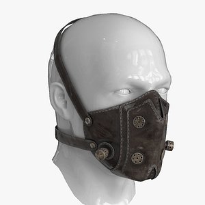 Postapocaliptico Face Mask 3D