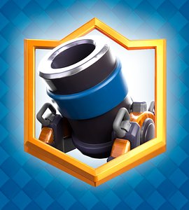 Clash Royale Mortar Card 3D model