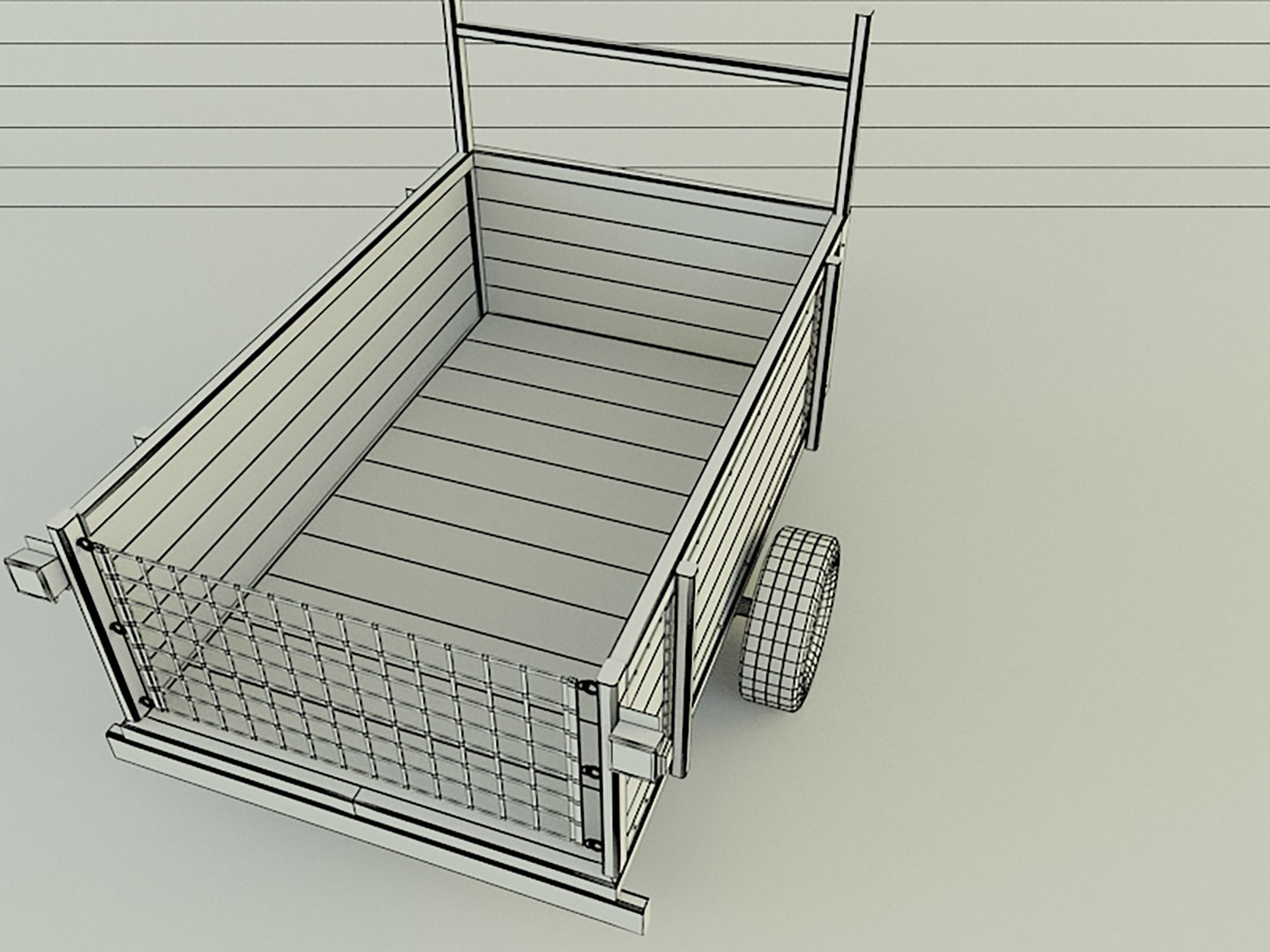 Car Trailer 99 3D Model - TurboSquid 2069820