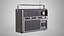 Vintage Portable Radio - Retro Radio Player 3D model