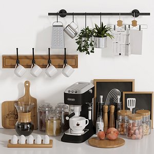 3D kitchen shelf accessories