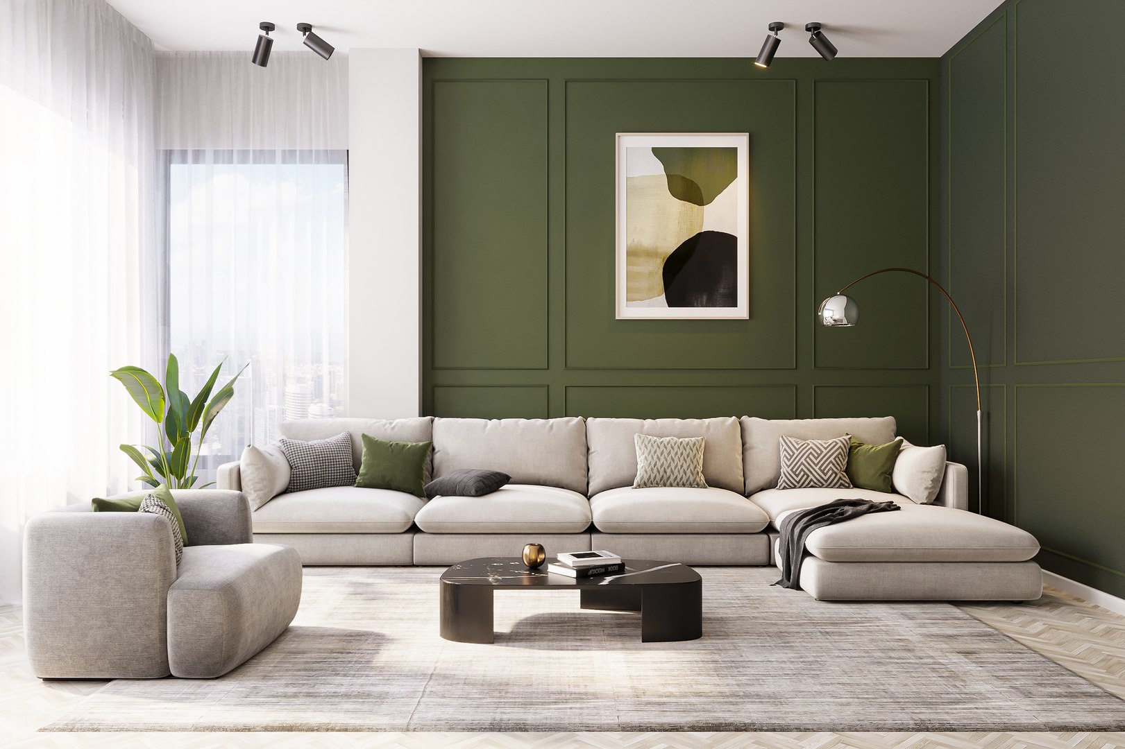Interior livingroom scene 04 model - TurboSquid 2034467