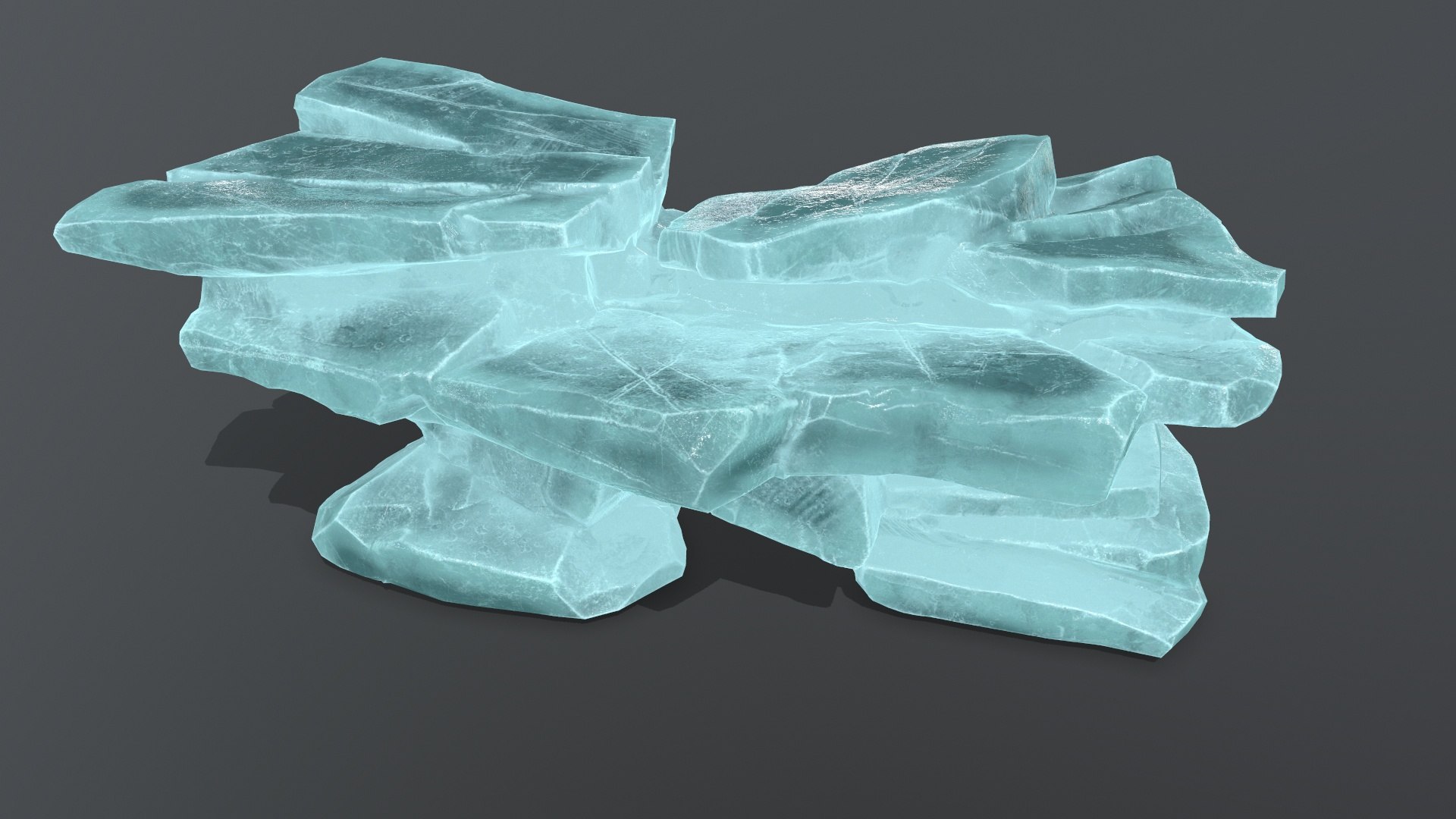 Ice Rocks 3D Model - TurboSquid 2117126