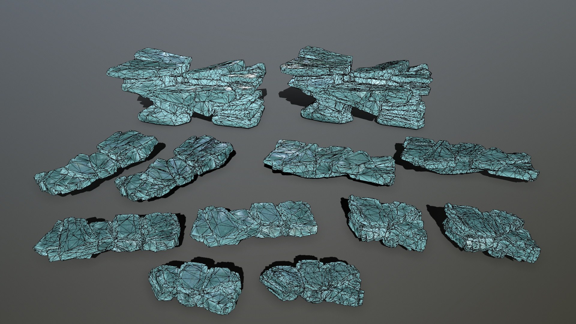 Ice Rocks 3D Model - TurboSquid 2117126