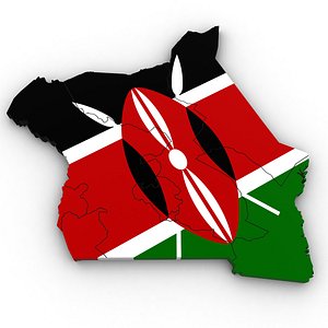 kenya 3D model