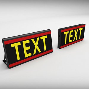 Stadium advertising board LED electronic low poly