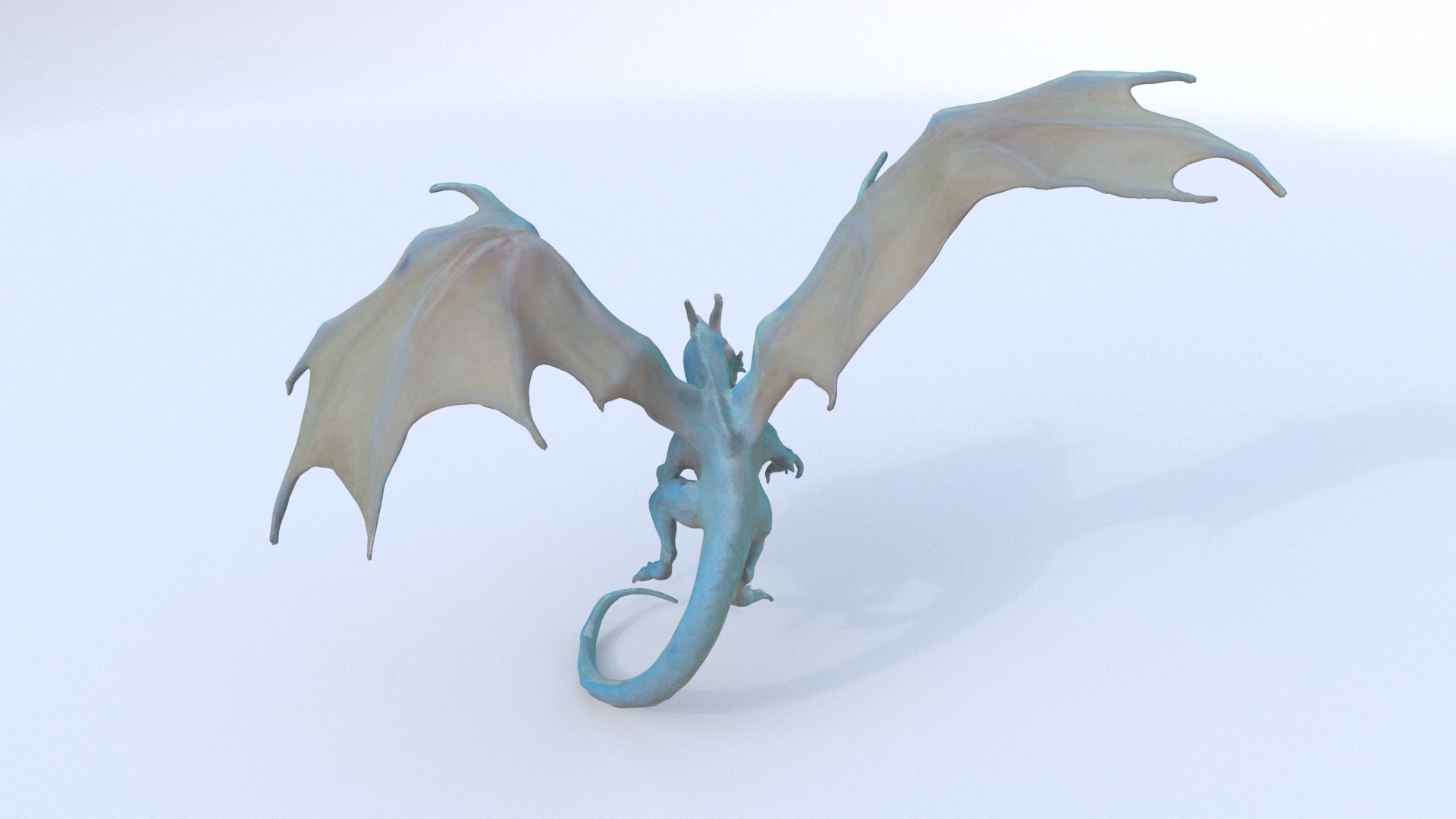 Wyrm Dragon Model Turbosquid 2334015