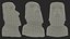 Easter Island Rock Moai Statue