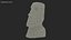 Easter Island Rock Moai Statue