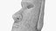 Easter Island Rock Moai Statue