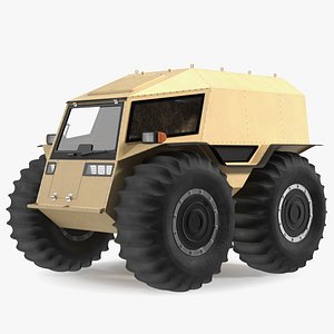Amphibious ATV Simple Interior