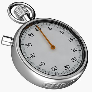 stopwatch watch 3d 3ds
