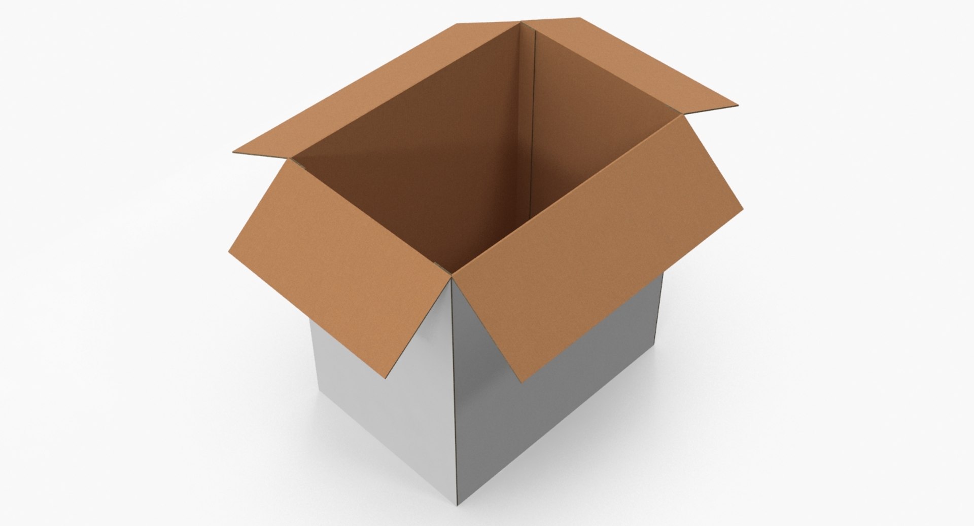 3D realistic cardboard box - TurboSquid 1214510