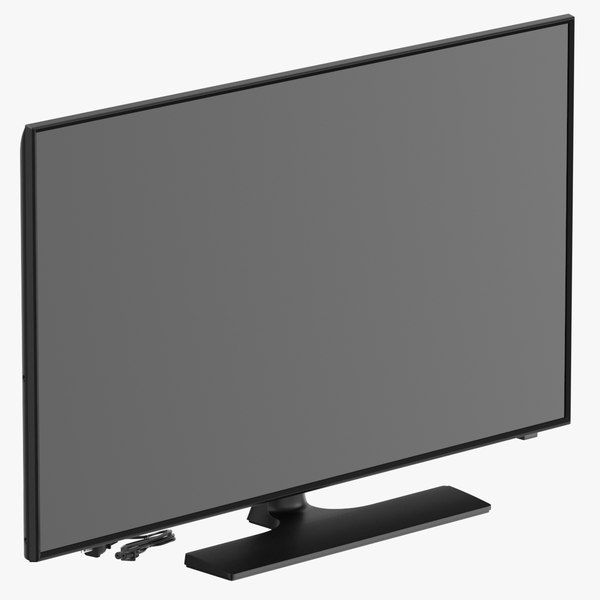 TV Display Type 03 Device and Box Blank or Generic Label 3D model