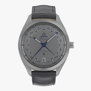3D model Omega Globemaster Silver