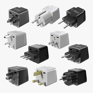 Electrical Plug Adapters Collection 7