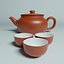 Chinese tea pot, tea cup, tea set