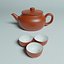 Chinese tea pot, tea cup, tea set