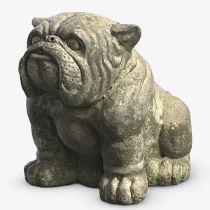 Bulldog Sculpture