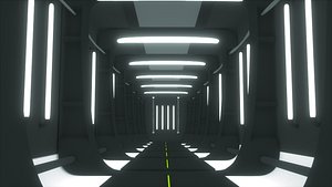 3d model sci fi futuristic space