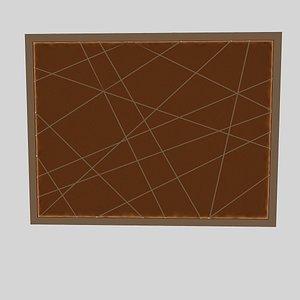 wall panel 3D model