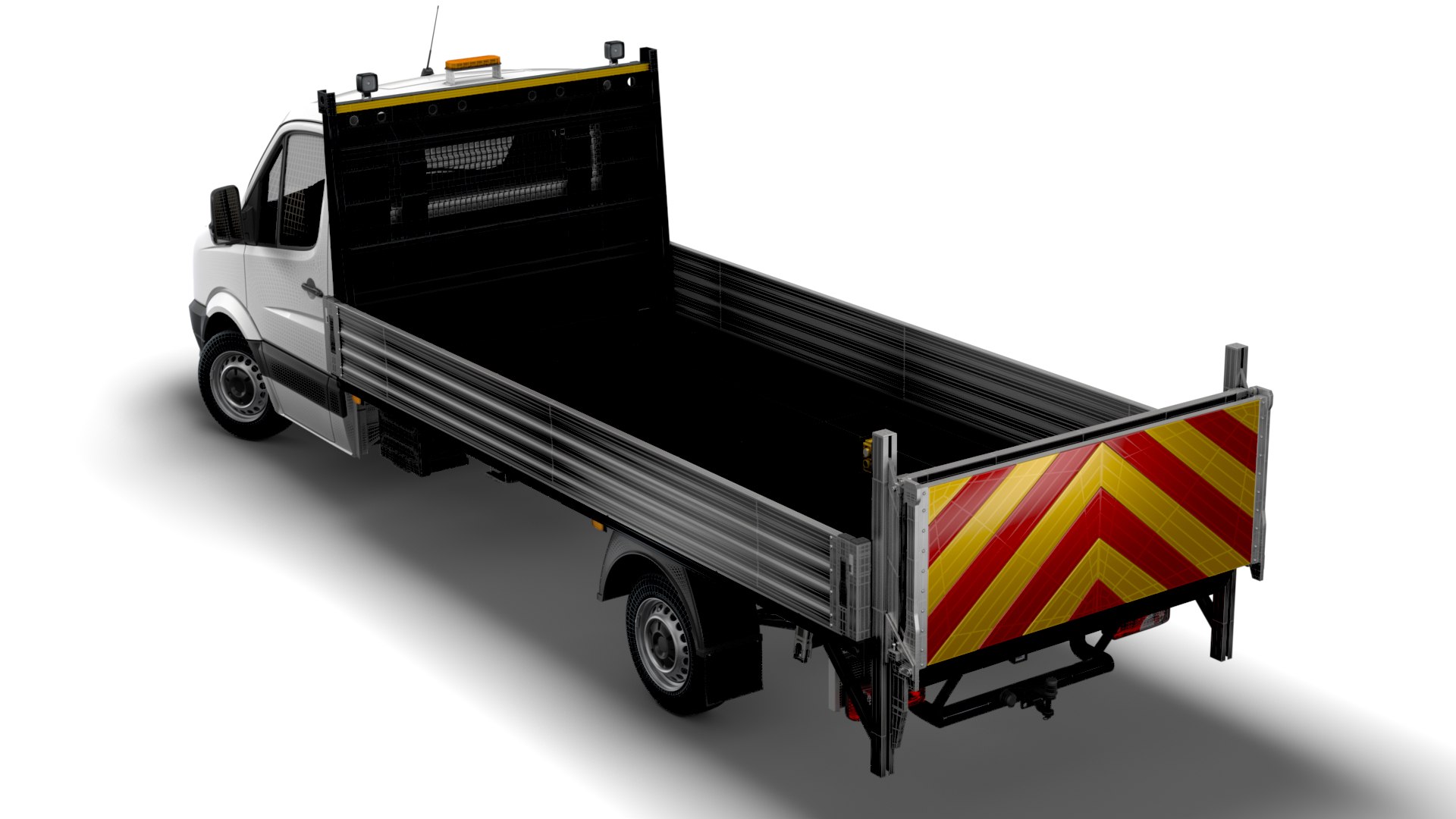 3D Volkswagen Crafter Dropside Tail Lift 2016 - TurboSquid 2061218