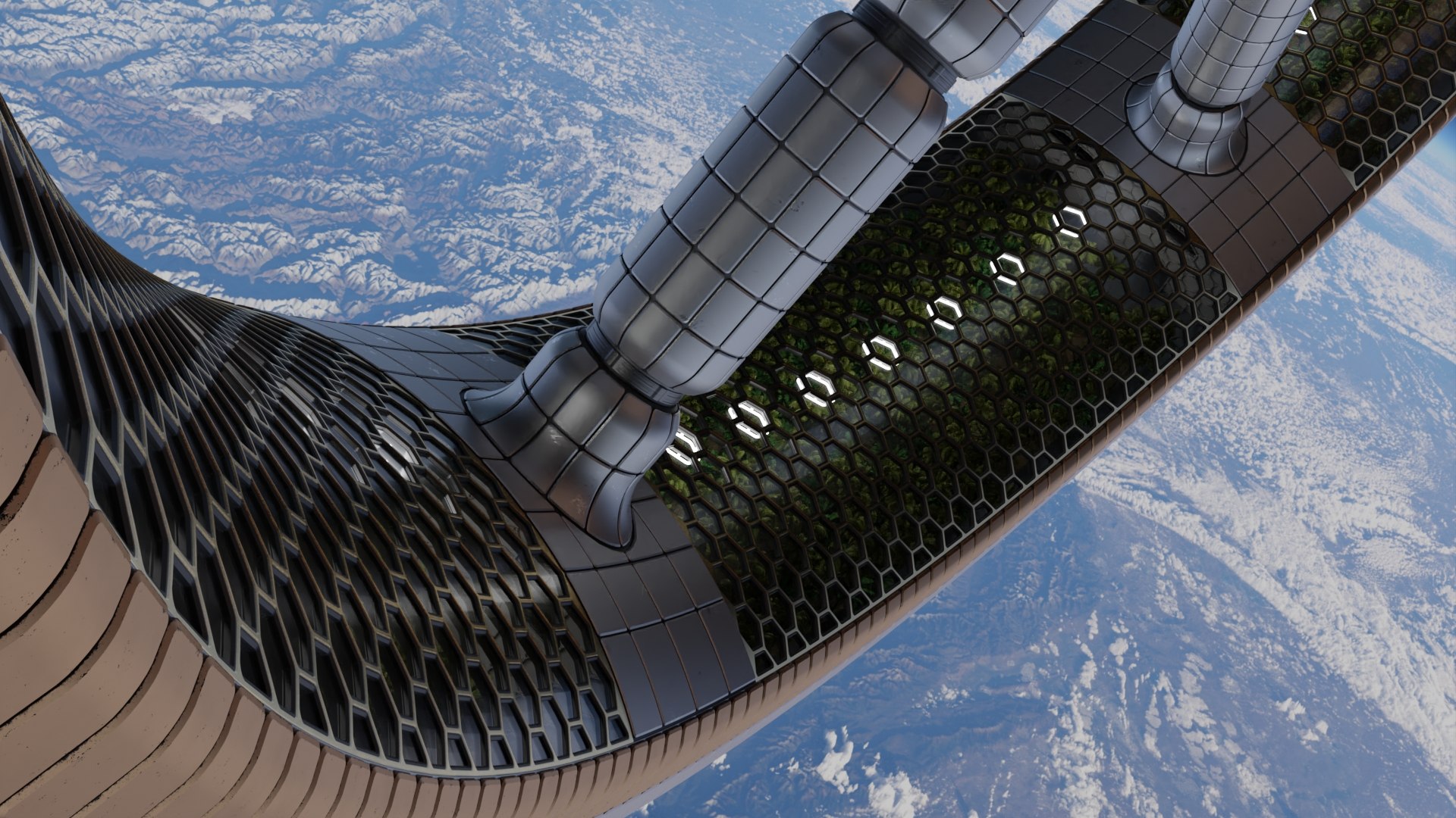 3D Model Artificial Gravity Space Ship - TurboSquid 2107728