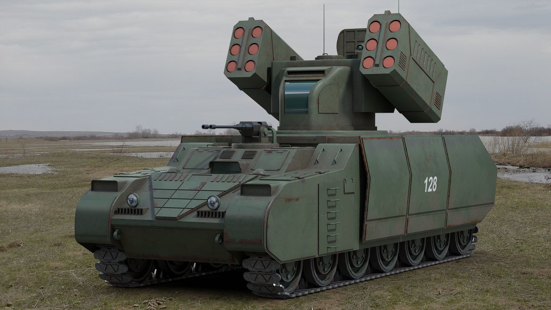 ATLAS Anti Aerial System Concept 3D Model - TurboSquid 2073360