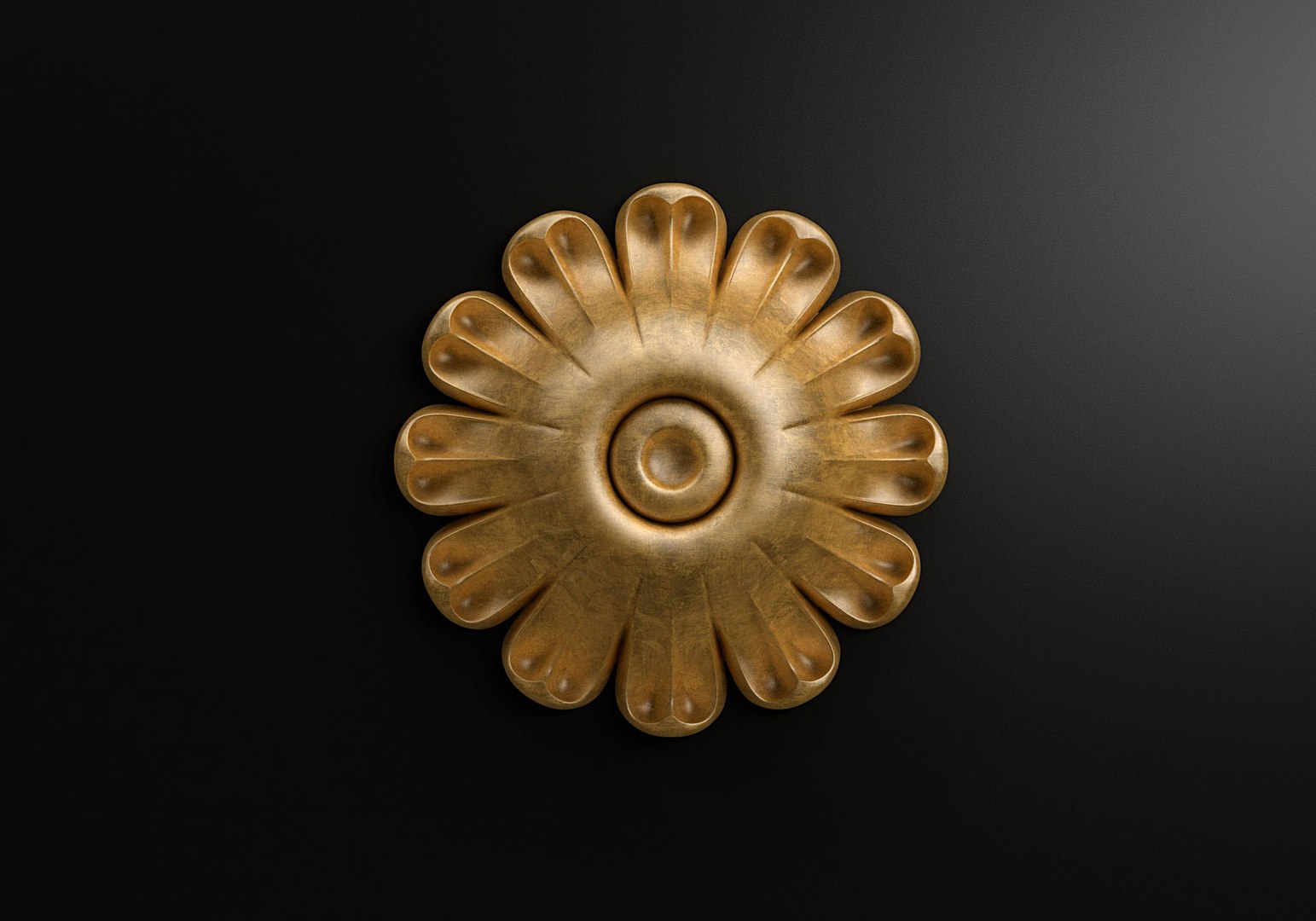 3D Carved Rosette - TurboSquid 1983751