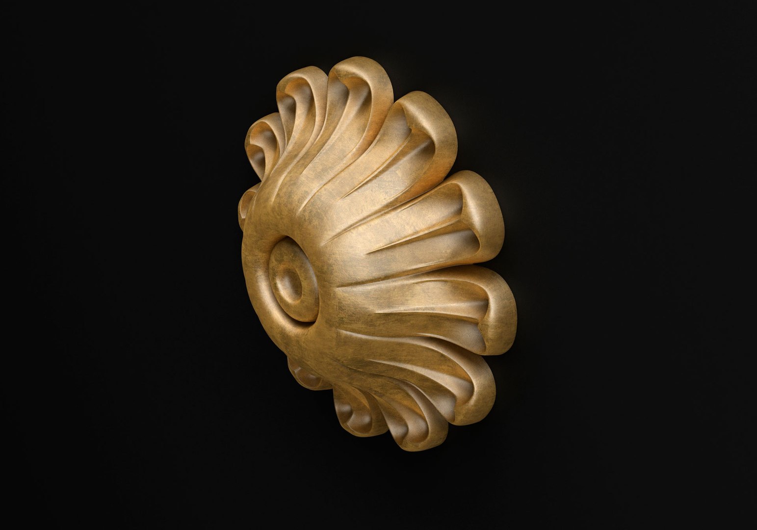 3D Carved Rosette - TurboSquid 1983751