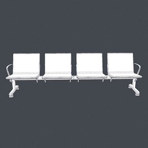 Airport waiting benches