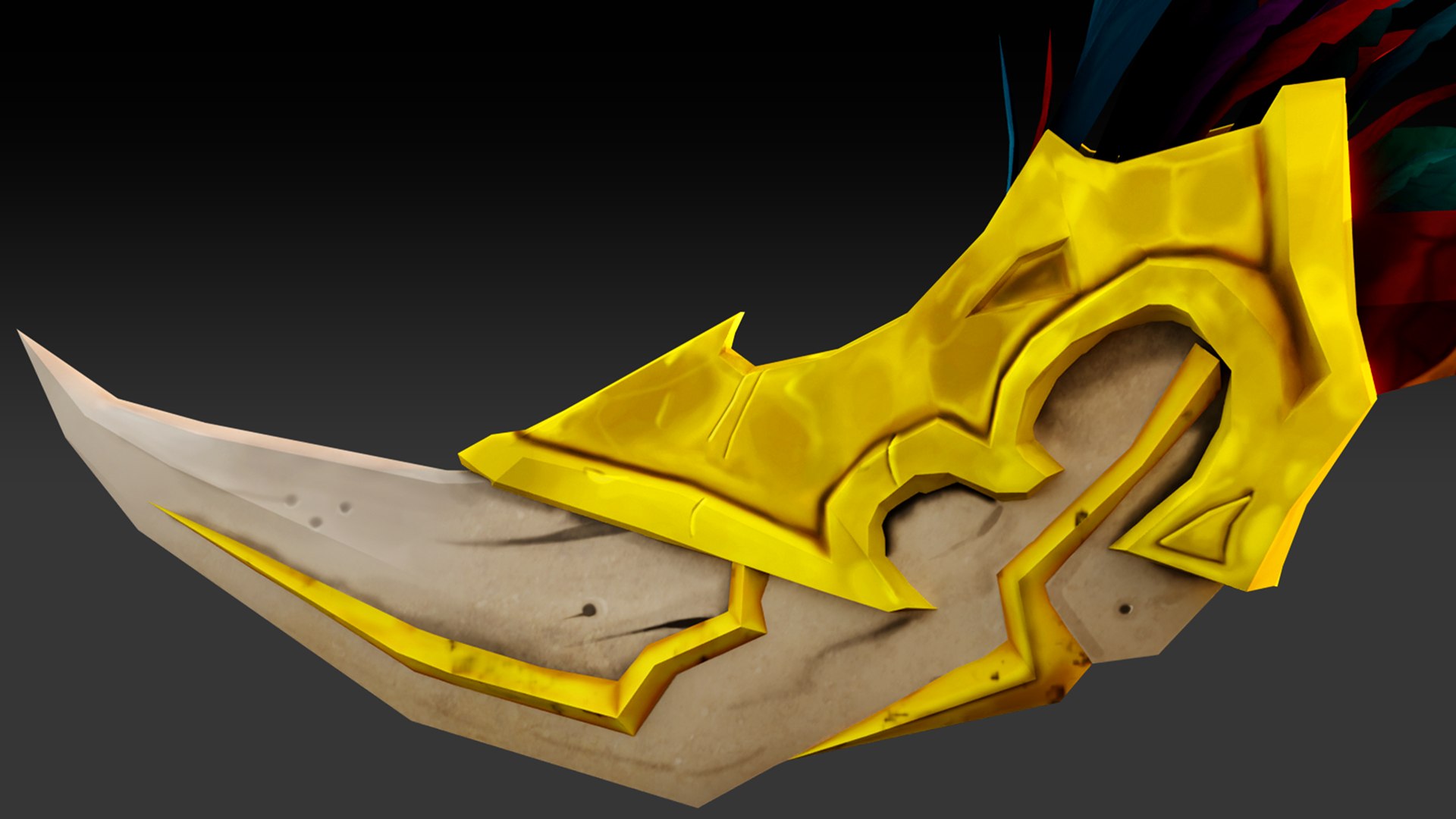 3D Dagger Handpainted - TurboSquid 2222111