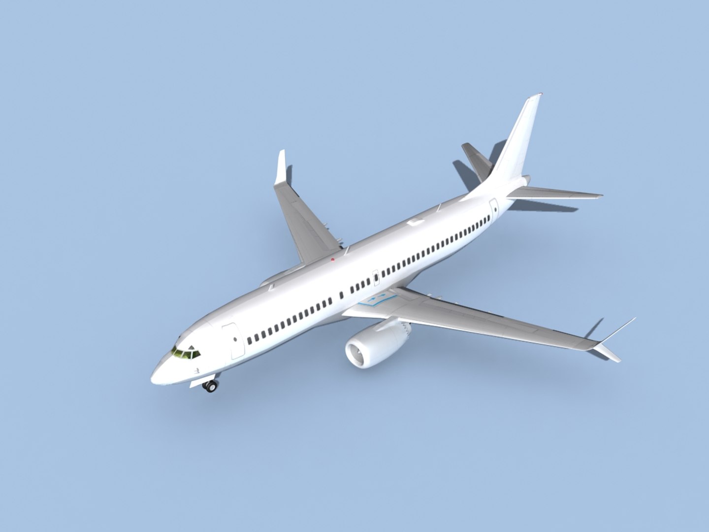 Boeing 737-8 3D model - TurboSquid 1489287