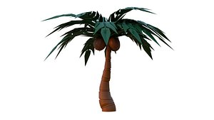 Coconut tree 3D