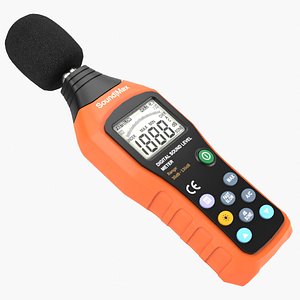 3D Sound Level Meter model