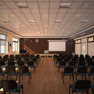 Conference-Meeting Room 3D model
