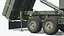 Mobile Surface Air Missile Launcher Truck Camo Simplified