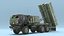 Mobile Surface Air Missile Launcher Truck Camo Simplified