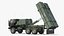 Mobile Surface Air Missile Launcher Truck Camo Simplified