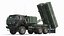 Mobile Surface Air Missile Launcher Truck Camo Simplified